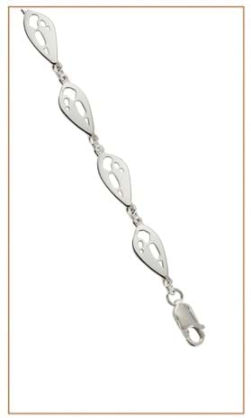Kangaroo paw bracelet - Bushprints Jewellery
