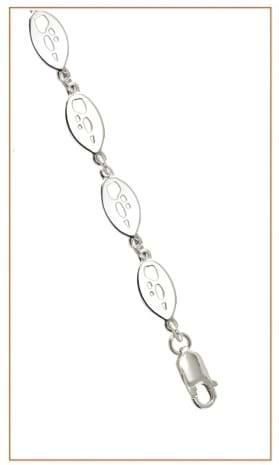Quokka foot-print bracelet - Bushprints Jewellery
