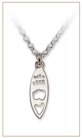 Numbat foot necklace|Bushprints