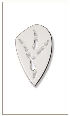 Wedgetail Eagle claw silver pin