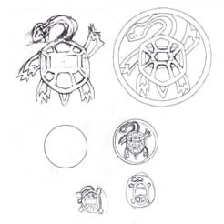 enamel jewellery|turtle|bathplug