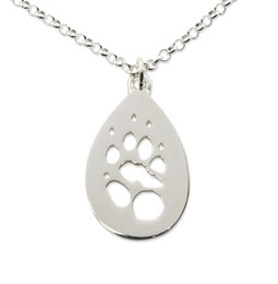 Animal inspired necklace - porcupine foot