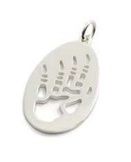 komodo dragon footprint necklace