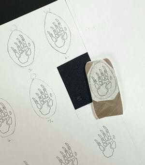 komodo dragon jewellery design